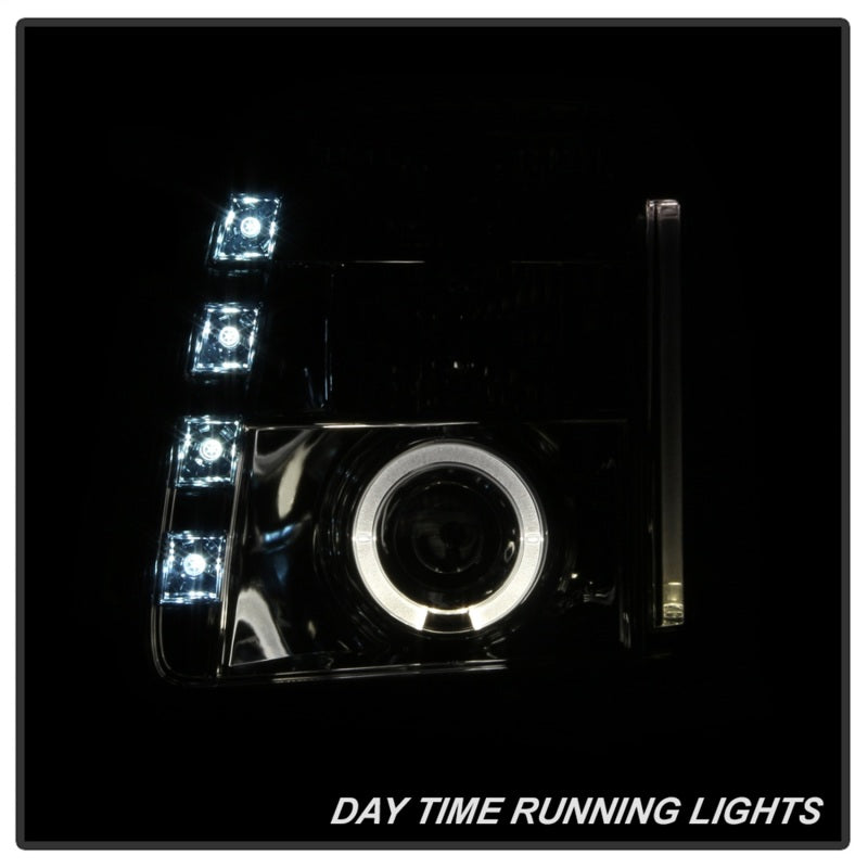 Spyder GMC Yukon 07-14/Yukon Denali 07-14 Projector Headlights LED Halo LED Smke PRO-YD-GY07-HL-SM-SR1 Performance