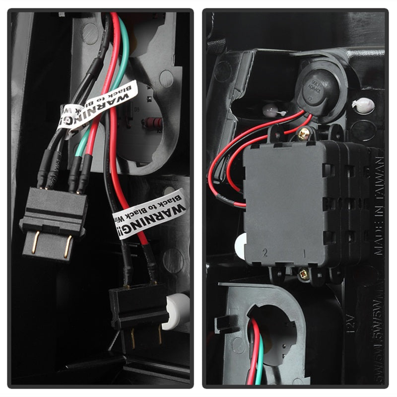 Spyder Chevy Silverado 1500/2500 99-02 Version 2 LED Tail Lights - Black ALT-YD-CS99V2-LED-BK-SR1 Performance
