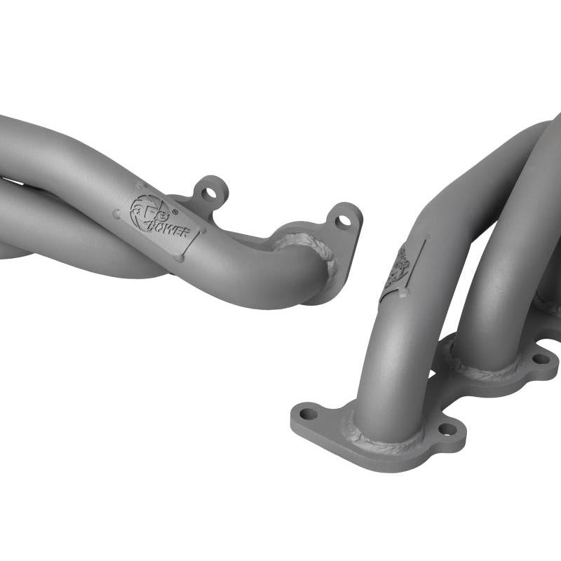 aFe Ford F-150 15-22 V8-5.0L Twisted Steel 1-5/8in to 2-1/2in 304 Stainless Headers w/ Titanium Coat-SR1 Performance
