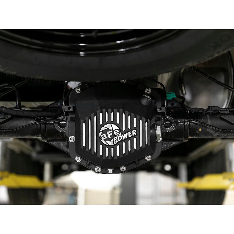 aFe Power Cover Diff Rear Machined w/ Gear Oil 2019 Ford Ranger (Dana M220)-SR1 Performance