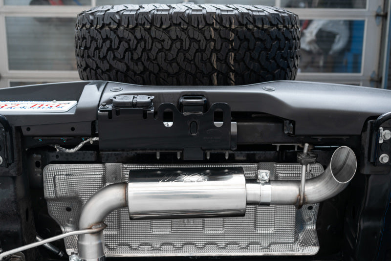 MBRP 21-Up Ford Bronco 2.3L/2.7L EcoBoost 2/4DR Aluminized Steel High Clearance Cat-back Exhaust-SR1 Performance