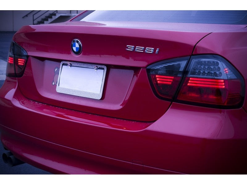 Spyder BMW E90 3-Series 06-08 4Dr LED Tail Lights Red Smoke ALT-YD-BE9006-LED-RS-SR1 Performance