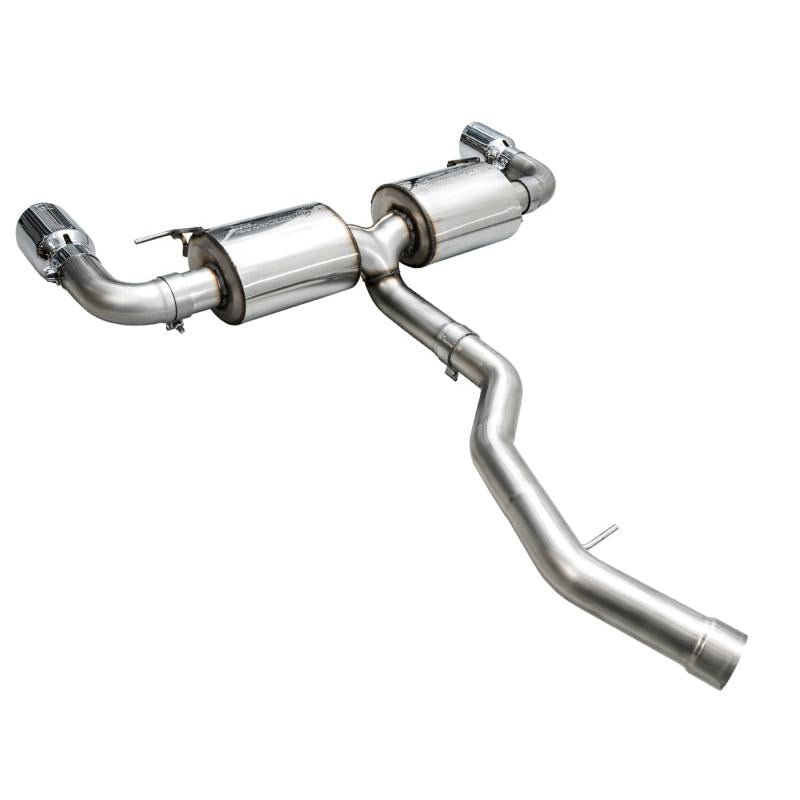 AWE 19-23 BMW 330i / 21-23 BMW 430i Base G2X Touring Axle Back Exhaust - Chrome Silver-SR1 Performance