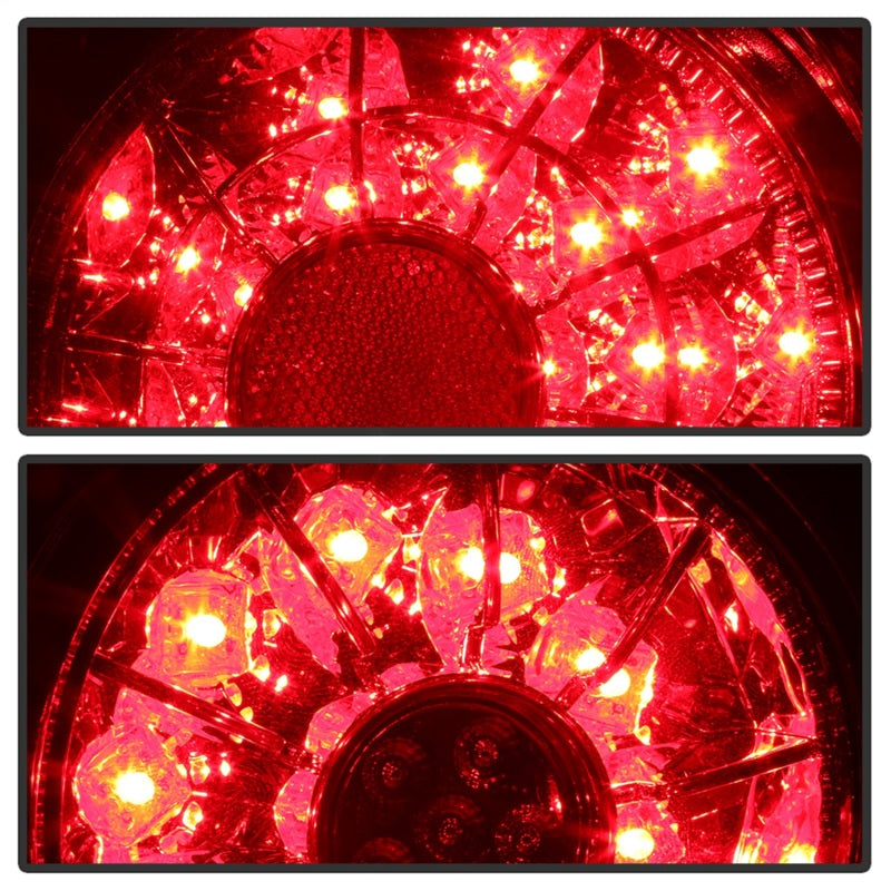 Spyder 01-03 Lexus IS300 LED Tail Lights - Red Clear ALT-YD-LIS300-LED-SET-RC-SR1 Performance