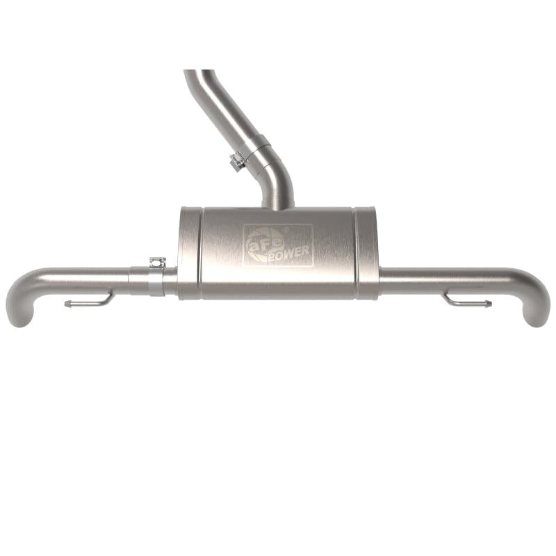 aFe MACH Force-Xp 17-21 Audi Q5 L4-2.0L (T) 3in to 2.5in Stainless Steel Cat-Back Exhaust System-SR1 Performance