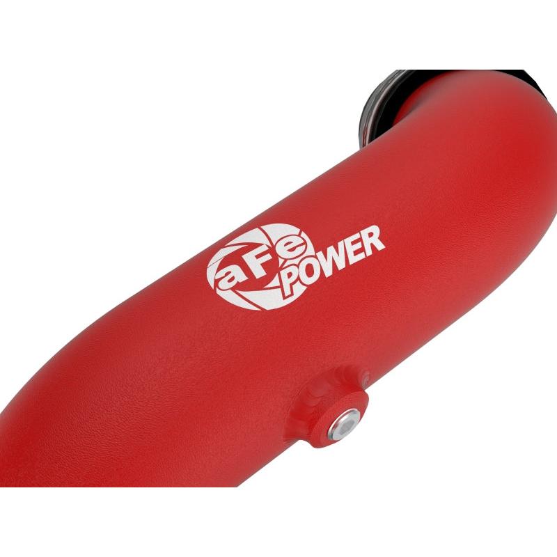 aFe 20-23 Ford Explorer ST V6 3.0L (tt) BladeRunner Aluminum Hot and Cold Charge Pipe Kit - Red-SR1 Performance