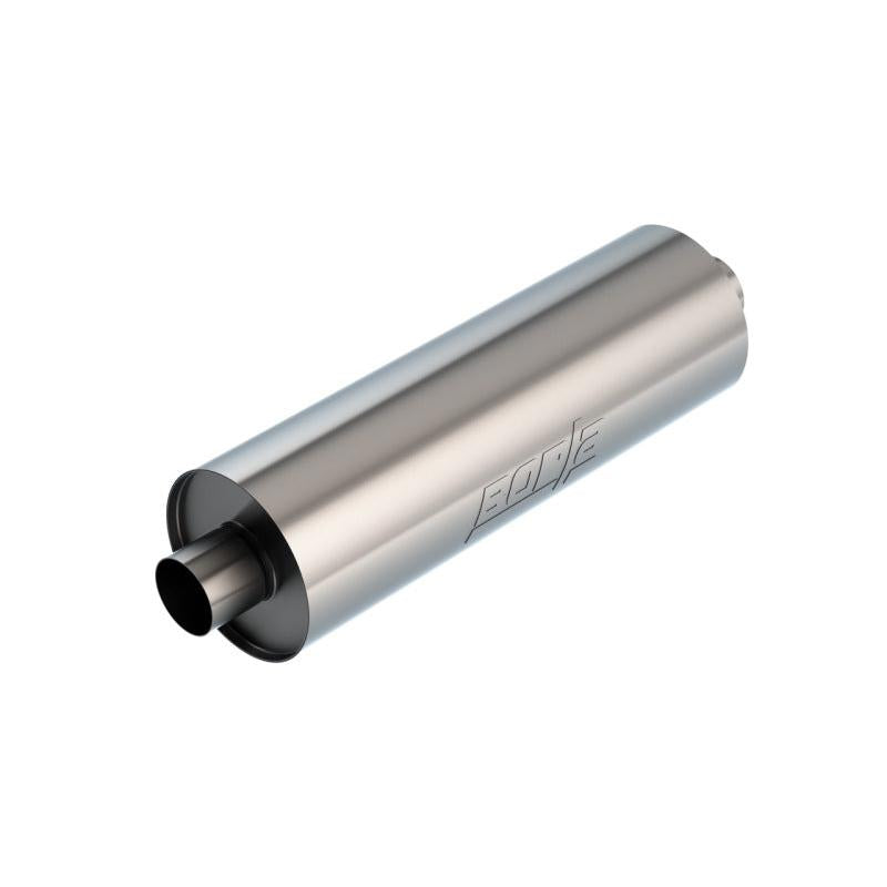 Borla Specialty Muffler 3in Center In/Out 7.75in Dia. 24in Body 29in OAL Touring Un-Notched-SR1 Performance