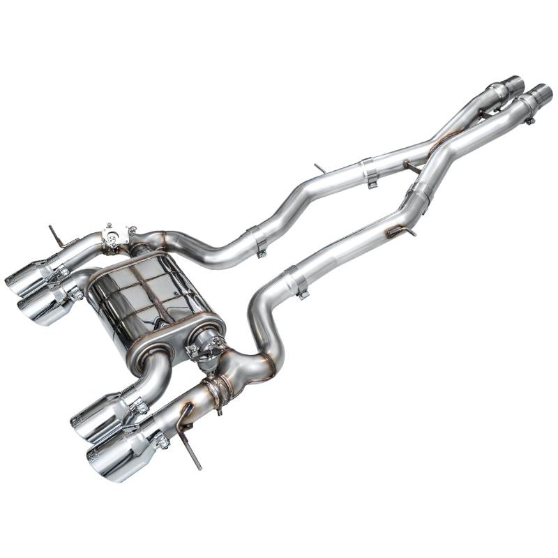 AWE Tuning 23-24 BMW G87 M2 SwitchPath Edition Exhaust - Chrome Silver Tips-SR1 Performance