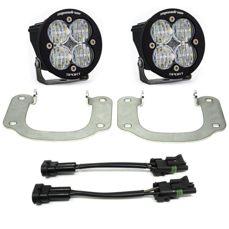 Baja Designs 17-18 Nissan Titan Sport Fog Pocket Kit-SR1 Performance