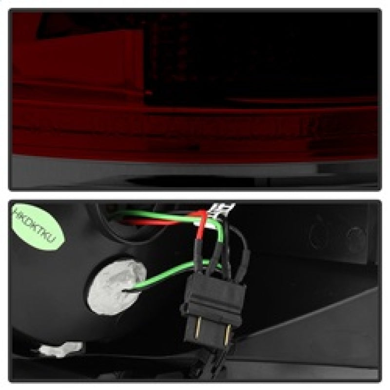 Spyder Toyota Tundra 07-13 LED Tail lights Red Smoke ALT-YD-TTU07-LED-RS-SR1 Performance