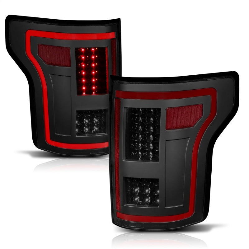 ANZO 15-17 Ford F-150 LED Taillights - Smoke-SR1 Performance