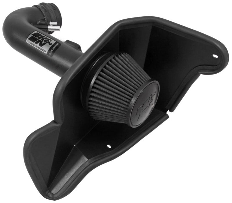 K&N 2015 Ford Mustang GT 5.0L V8 Black Performance Intake Kit-SR1 Performance