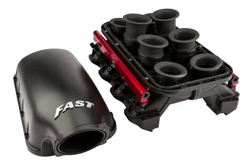 FAST LSX Manifold 103MM GenIII LS Rect Port - Black-SR1 Performance