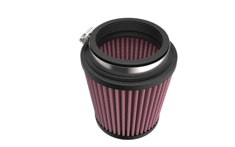 K&N Universal Clamp-On Air Filter 3in FLG /4 1/2in B / 3 1/2in T / 4 3/8in H-SR1 Performance