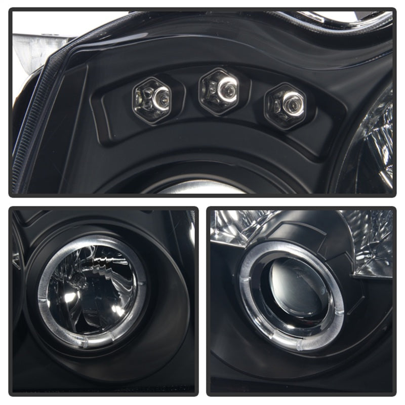 Spyder Jeep Grand Cherokee 05-07 Projector Headlights LED Halo LED Blk Smke PRO-YD-JGC05-HL-BSM-SR1 Performance