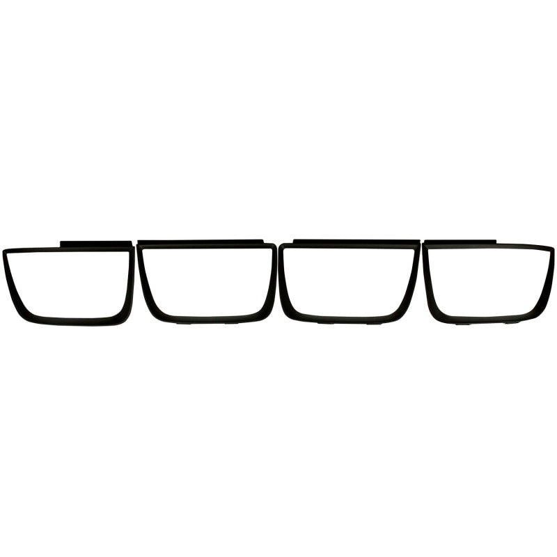 ANZO Taillight Bezels 2010-2013 Chevrolet Camaro Taillight Bezels - 4pc Flat Black-SR1 Performance