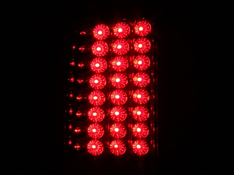 ANZO 2008-2015 Ford F-250 LED Taillights Red/Clear-SR1 Performance