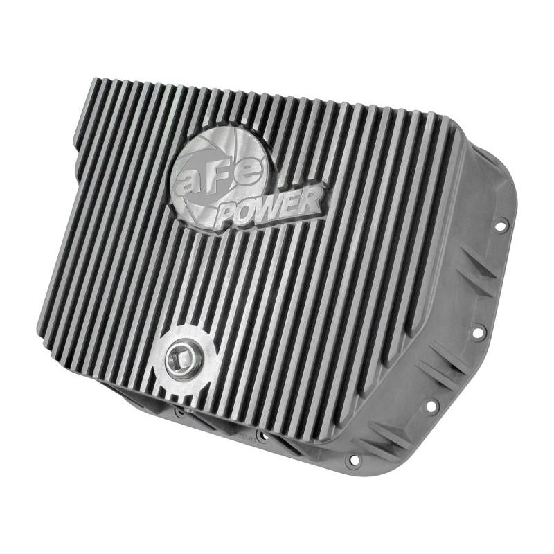 aFe Power Cover Trans Pan Machined Trans Pan 2006 Dodge RAM 5.9L Cummins-SR1 Performance