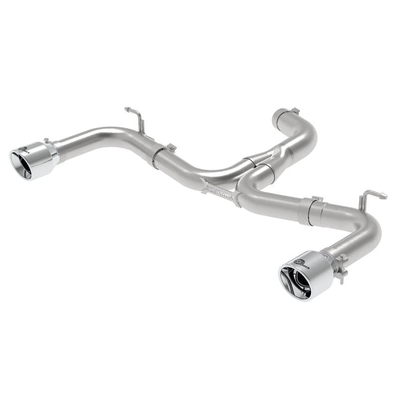 aFe 18-20 VW GTI (MK7.5) 2.0L MACH Force-Xp 3in to 2.5in 304 SS Axle-Back Exhaust System- Pol. Tips-SR1 Performance