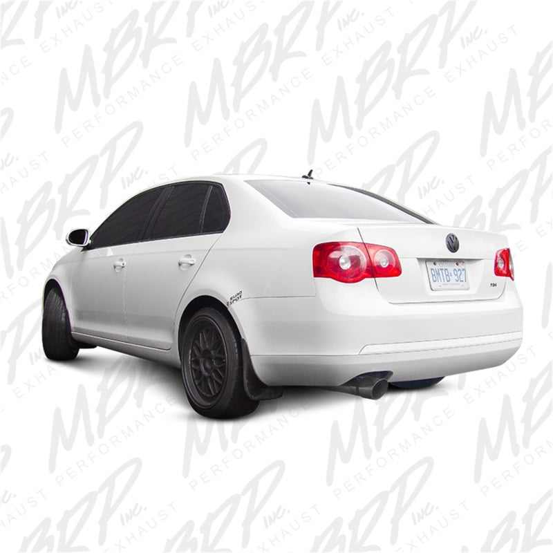 MBRP 05.5-06 VW 1.9L TDI Jetta 3in T409 Cat Back Exhaust-SR1 Performance