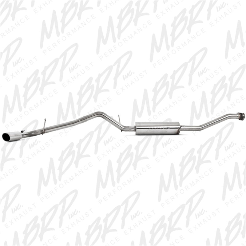 MBRP 04-10 Chevy/GMC Colorado/Canyon 2.8L/2.9L/3.5L/3.7L Cat Back Single Side-SR1 Performance