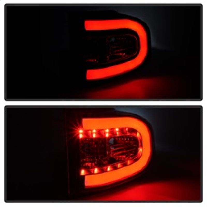 Spyder Toyota FJ Cruiser 07-13 Light Bar LED Tail Lights Black ALT-YD-TFJ07-LBLED-BK-SR1 Performance