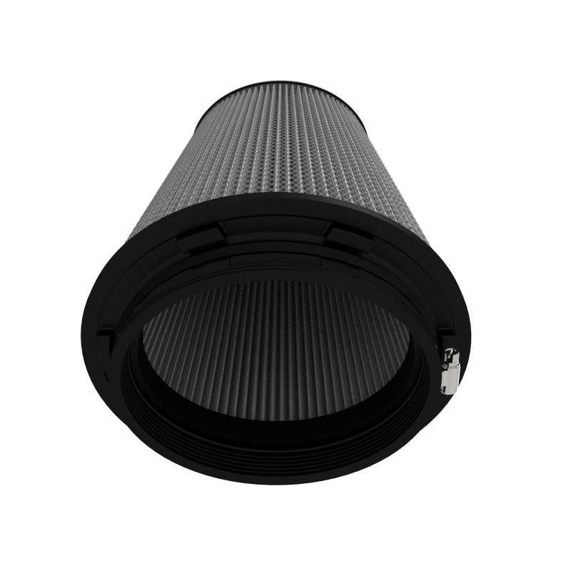 aFe Magnum FLOW Pro DRY S Air Filter (6.75x5)in F x (9.25x7.5)in B x (7.75x6)in T x 18in H-SR1 Performance