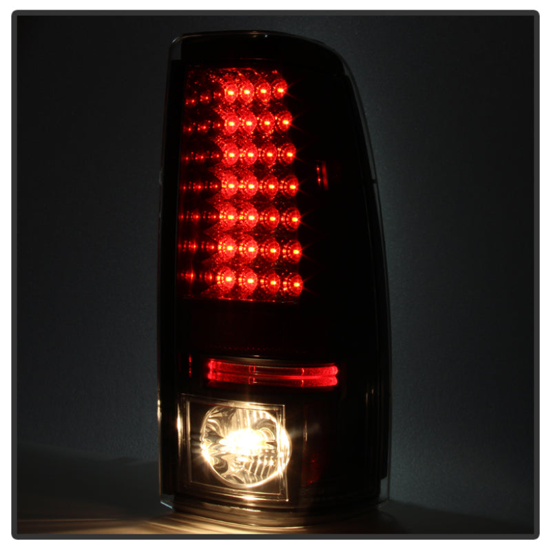 Spyder Chevy Silverado 1500 03-06 (Not Fit Stepside)LED Tail Lights Blk Smke ALT-YD-CS03-LED-BSM-SR1 Performance