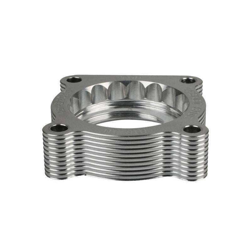 aFe 07-12 Dodge 1500 / 07-12 Dodge Dakota V6 3.7L Silver Bullet Throttle Body Spacer - Silver-SR1 Performance