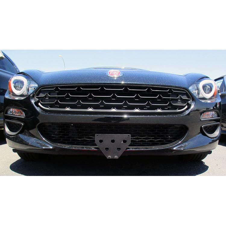 17-19 Fiat 124 Spider License Plate Frame Bracket-SR1 Performance