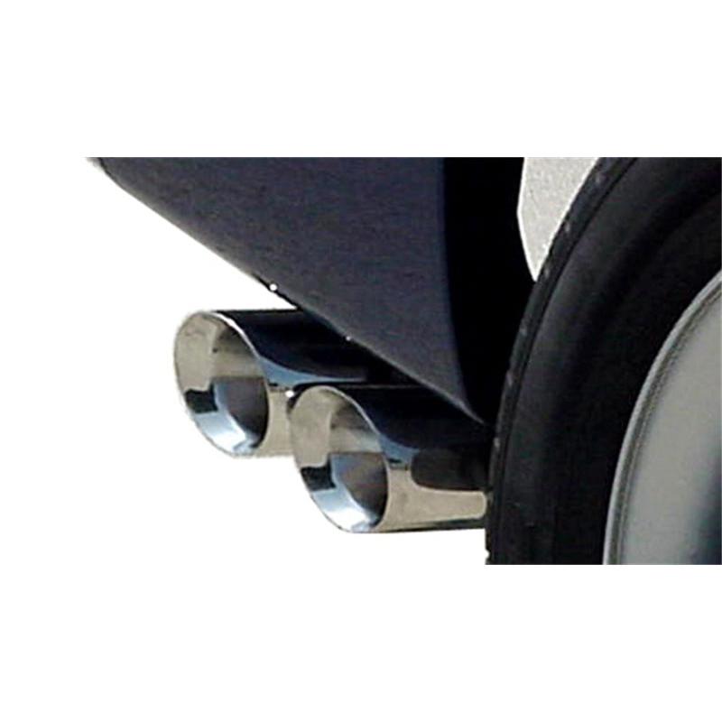 Corsa 2003-2007 Chevrolet Silverado Short Bed SS 6.0L V8 Polished Sport Cat-Back Exhaust-SR1 Performance