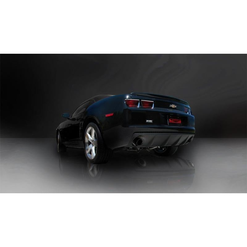 Corsa 2010-2015 Chevrolet Camaro Coupe SS 6.2L V8 Auto Black Sport Cat-Back + XO Exhaust-SR1 Performance