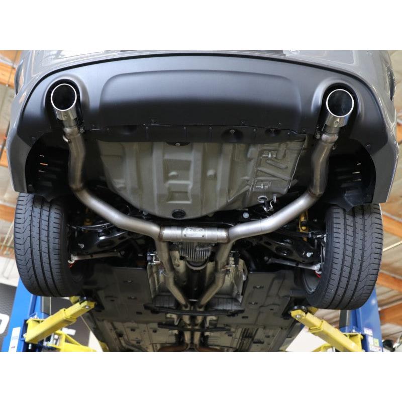 aFe MACH Force-Xp 3in 304 SS Cat-Back Exhaust 15-20 Dodge Charger Hellcat V8-6.2L/6.4L w/o Muffler-SR1 Performance