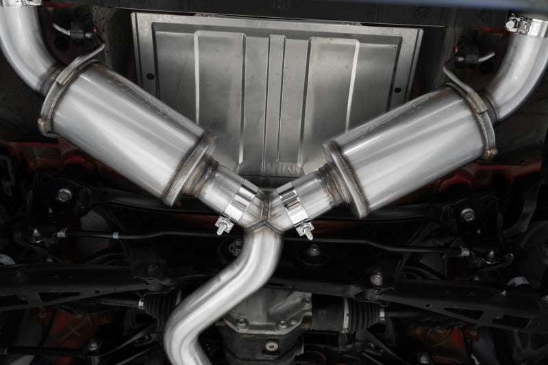 MBRP 13-16 Subaru BRZ 2.0L/ 2.4L 3in Dual Split Rear Cat Back w/CF Tips- T304-SR1 Performance