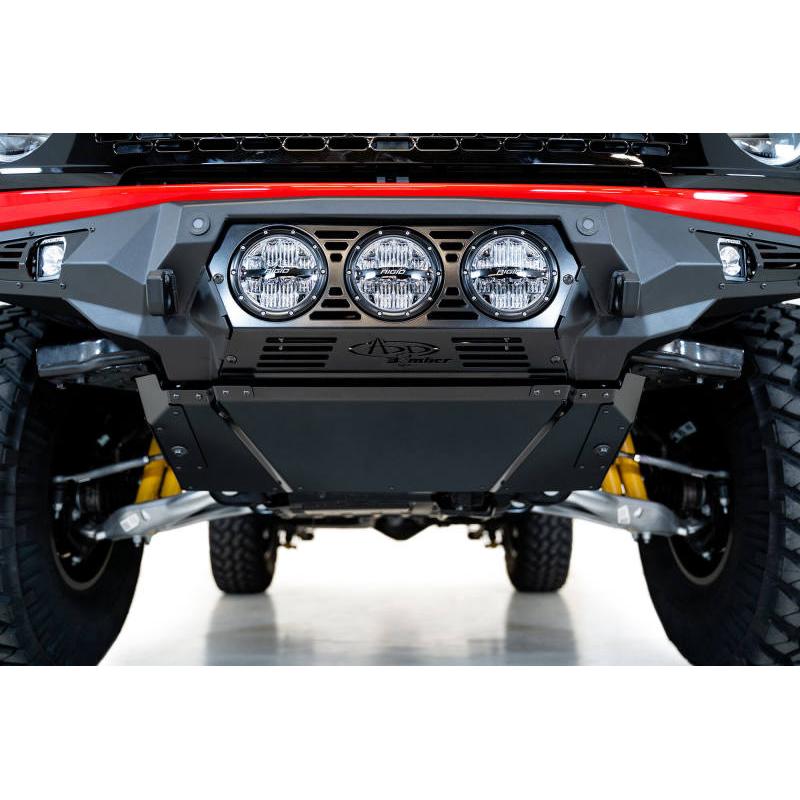 Addictive Desert Designs 21-22 Ford Bronco Bomber Skid Plate (Use w/ Bomber Front Bumper)