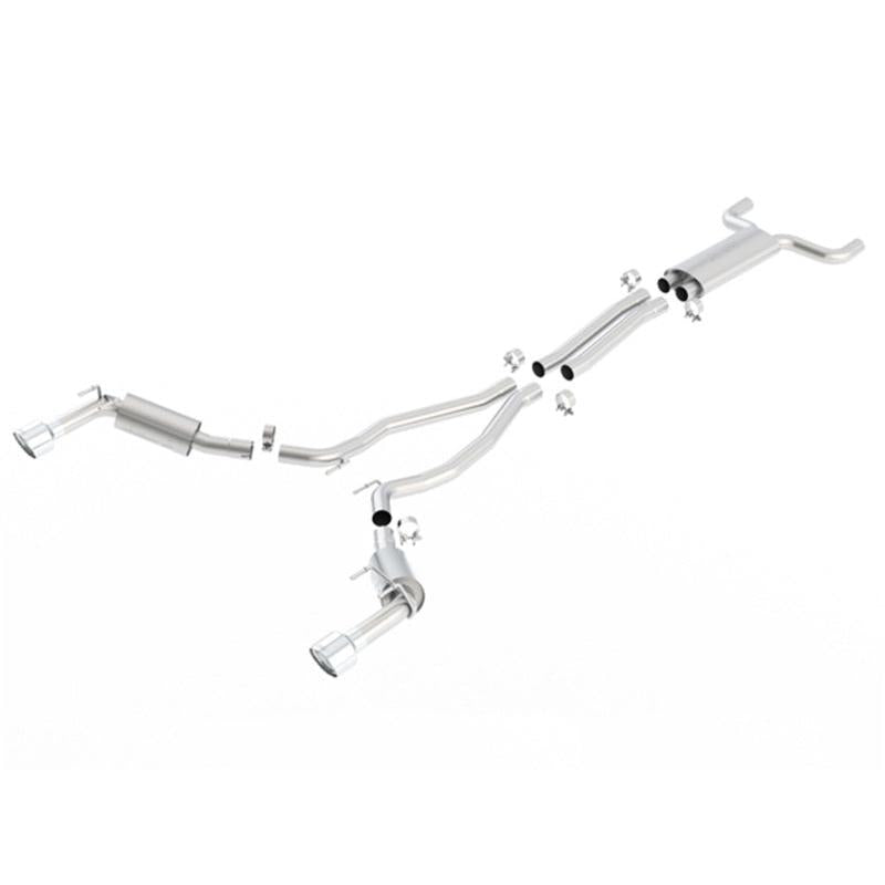 Borla 14-15 Chevy Camaro SS / ZL1 SS Single Catback Exhaust System w/ Single Rear Exit-SR1 Performance