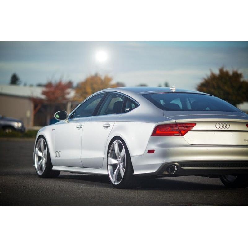 AWE Tuning Audi C7 A7 3.0T Touring Edition Exhaust - Dual Outlet Diamond Black Tips-SR1 Performance