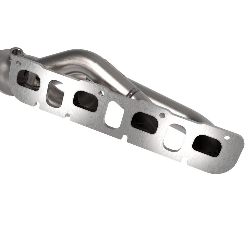 aFe 21-22 Jeep Wrangler 392 Twisted Steel Header 1-7/8 IN to 2-3/4 IN 304 w/ Raw Finish-SR1 Performance
