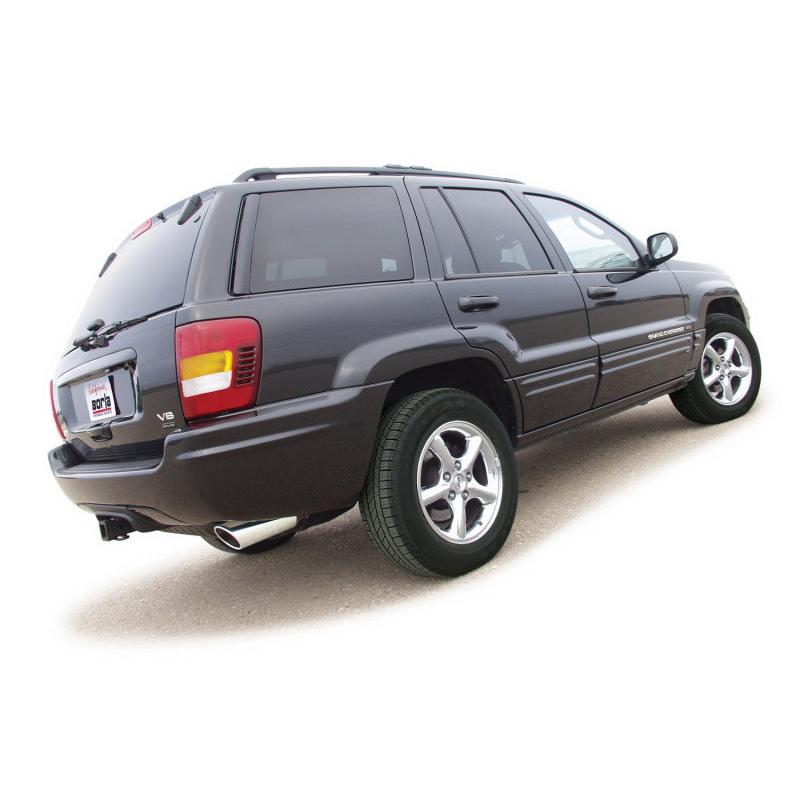 Borla 99-04 Jeep Grand Cherokee Limited/Laredo 4.0-4.7L / 02 Cherokee Sport 4.0L-4.7L Cat-Back Exhau-SR1 Performance