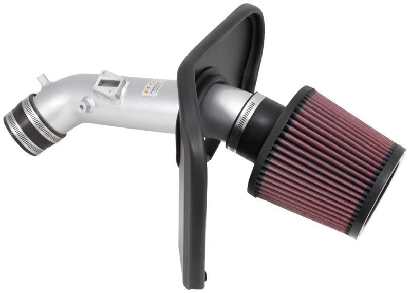 K&N 2013-14 Honda Accord 2.4L L4 69 Series Typhoon Air Intake System - Silver Cold Air Intake Kit-SR1 Performance