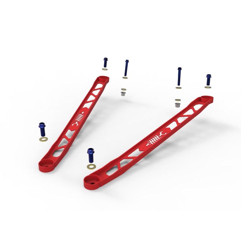 aFe CONTROL 304 Stainless Steel Front Suspension Strut Brace Red - Toyota GR Supra (A90) 20-21-SR1 Performance