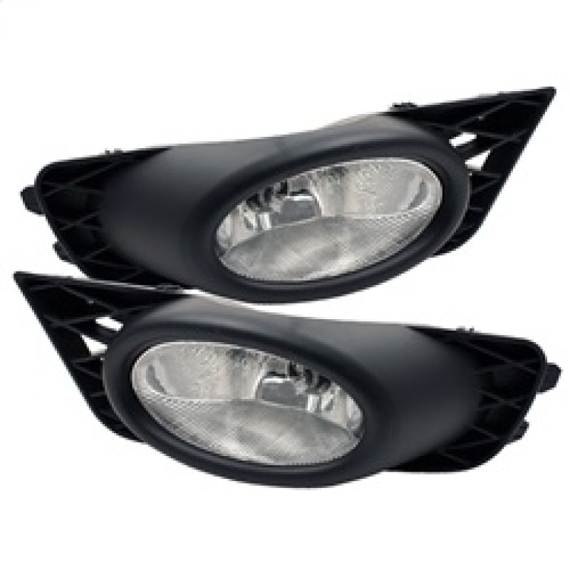 Spyder Honda Civic 09-11 4Dr OEM Fog Lights W/Switch- Clear FL-CL-HC09-4D-C-SR1 Performance