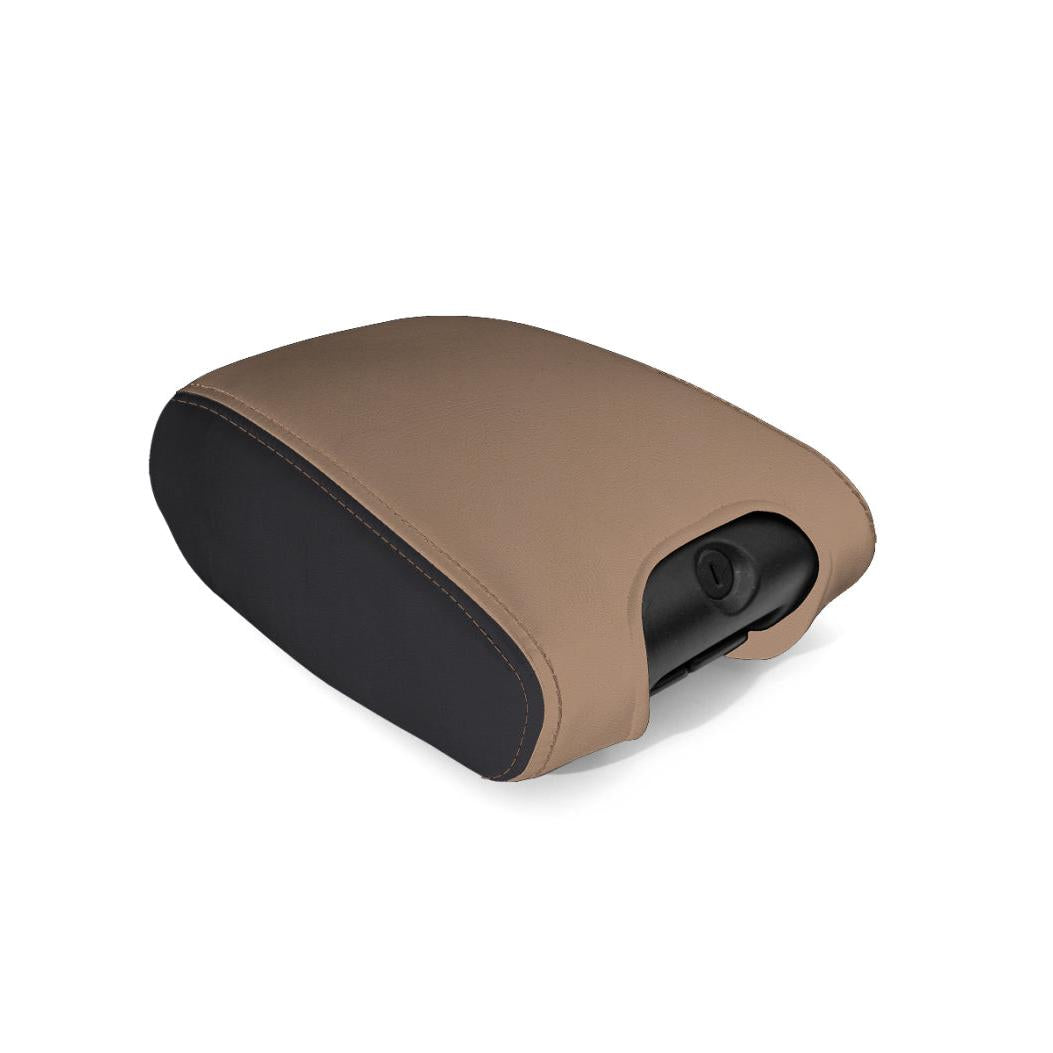 PRP 11-18 Jeep Wrangler JK/JKU Center Console Cover - Black/Tan-SR1 Performance
