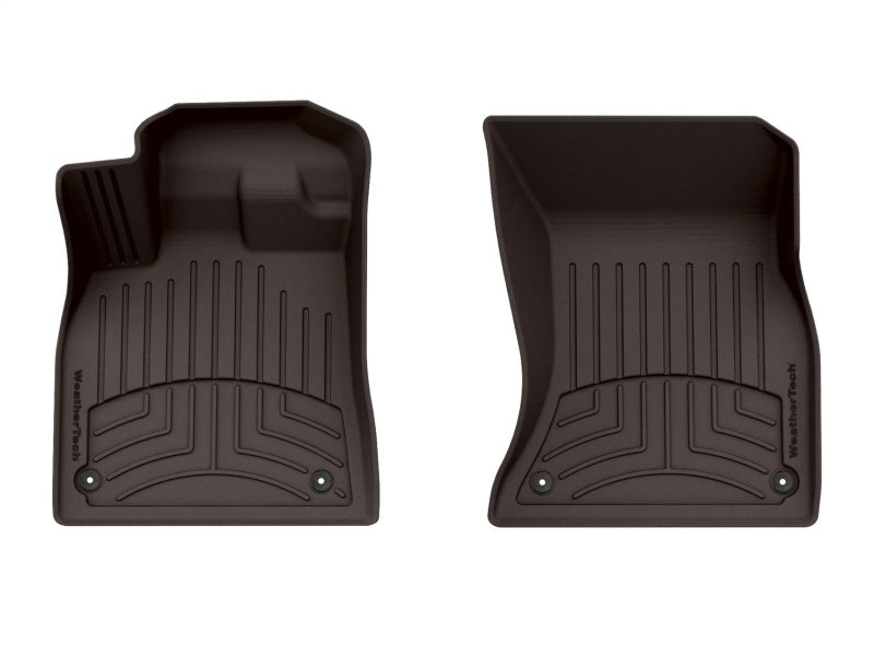 WeatherTech Front FloorLiner HP for 2018-2019 Audi Q5 and SQ5 - Cocoa, Part #4711461IM