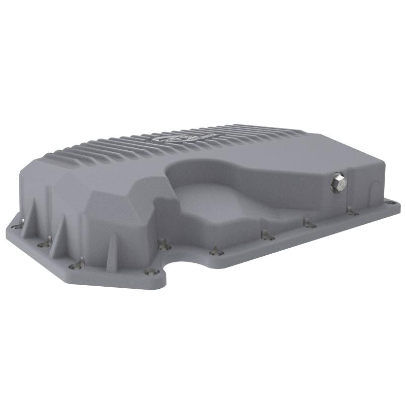 aFe 05-19 VW 1.8L/2.0L w/o Oil Sensor Engine Oil Pan Raw POWER Street Series w/ Machined Fins-SR1 Performance
