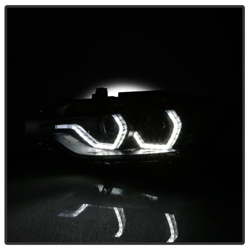 Spyder 12-14 BMW F30 3 Series 4DR Projector Headlights - Black PRO-YD-BMWF3012-AFSHID-BK-SR1 Performance