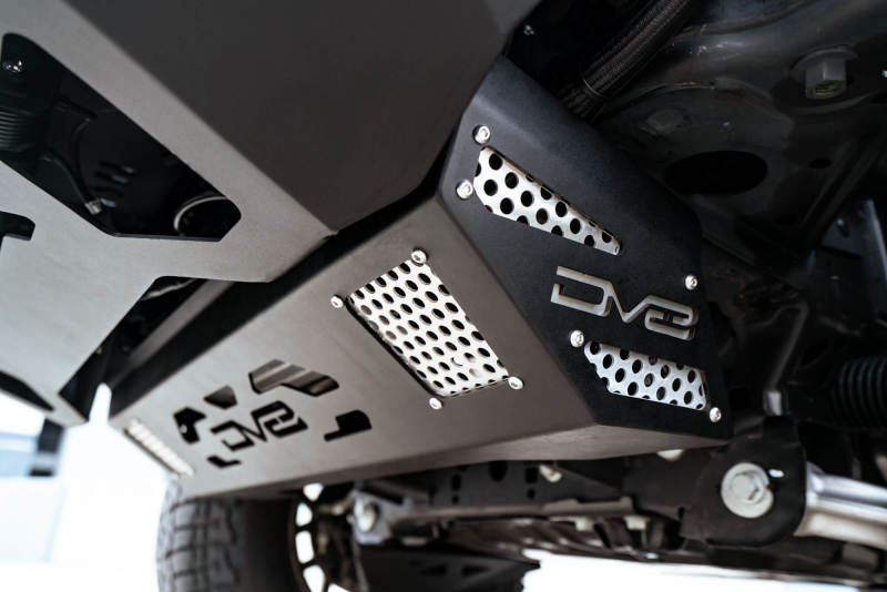 DV8 Offroad 21-22 Ford Bronco Front Skid Plate – High-Strength Steel Underbody Protection