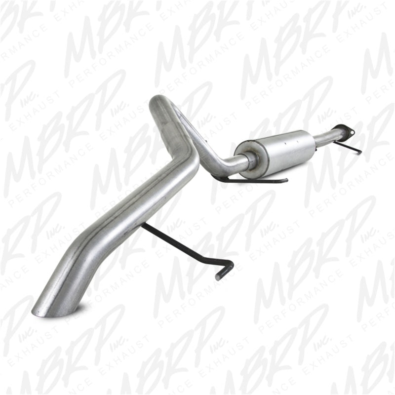 MBRP 2007-2009 Toyota FJ 4.0L V6 Cat Back Single Rear Exit Off-Road Tail No tip-SR1 Performance