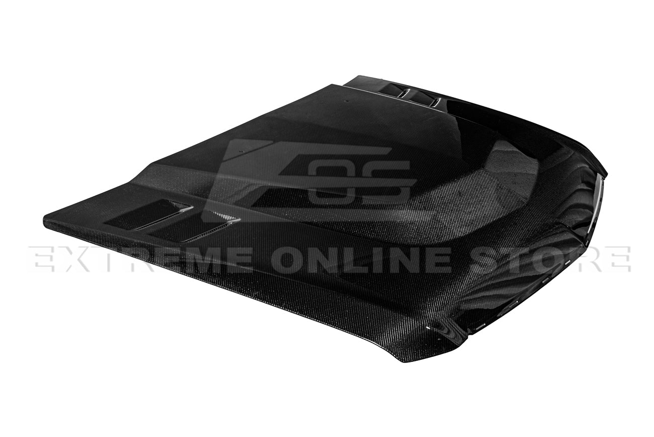 2009-15 Cadillac CTS-V Carbon Fiber Front Bumper Hood