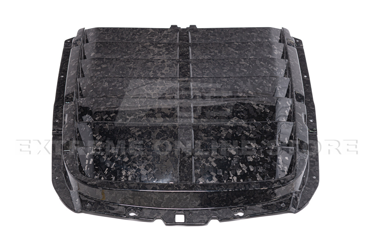 2020-23 Ford Mustang GT500 DRY CARBON FIBER Front Hood Vent